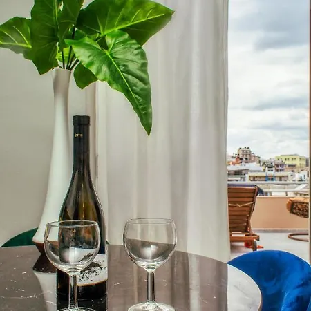 Luxury Penthouse Near The Center 아파트